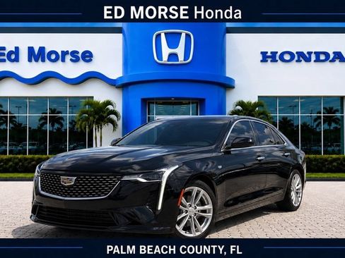 Used 2021 Cadillac CT4 Luxury w/ Sun And Sound Package RWD image 1