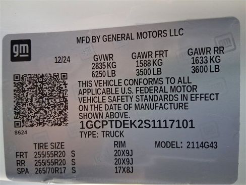 Certified 2025 Chevrolet Colorado Z71 w/ Technology Package image 18