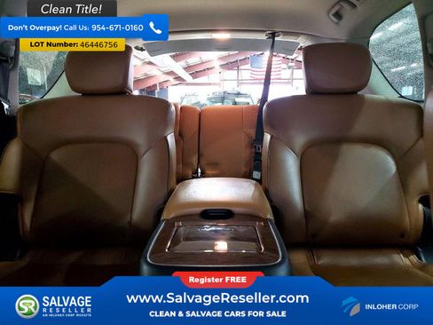 Used 2017 Nissan Armada Platinum w/ Captain Seat Package AWD/4WD image 13