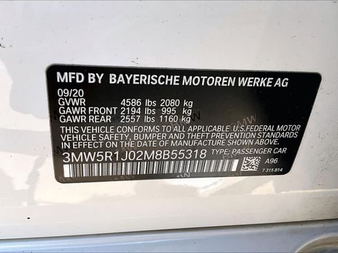 Used 2021 BMW 330i Sedan w/ M Sport Package RWD image 35