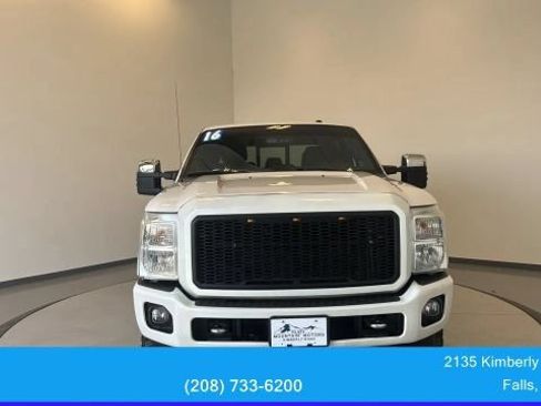 Used 2016 Ford F350 Platinum w/ Platinum Package AWD/4WD image 2