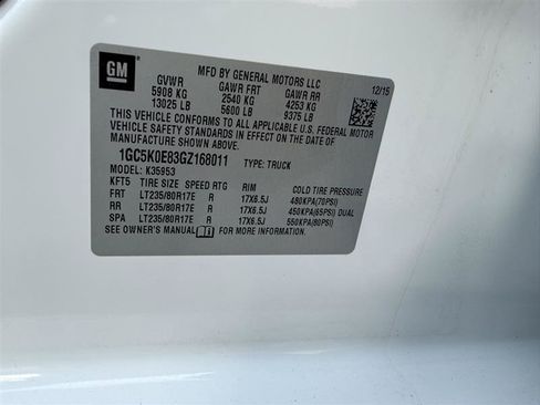 Used 2016 Chevrolet Silverado 3500 LTZ AWD/4WD image 35