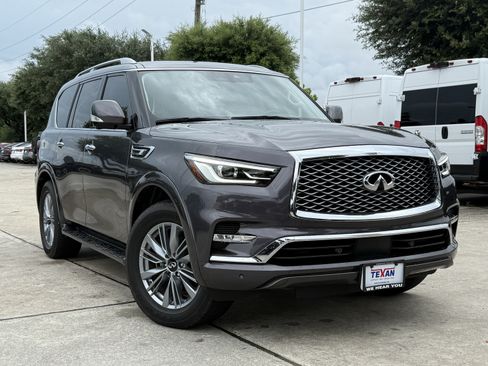 Used 2023 INFINITI QX80 Luxe w/ All-Season Package RWD image 2