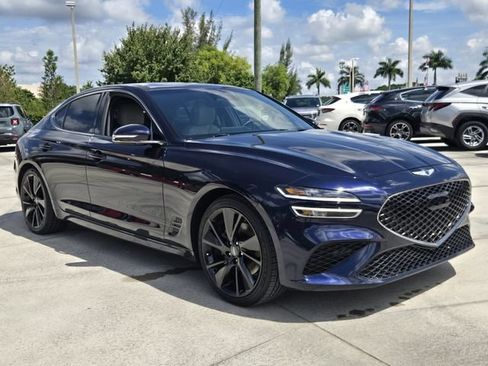 Used 2023 Genesis G70 2.0T w/ Sport Prestige Package RWD image 9