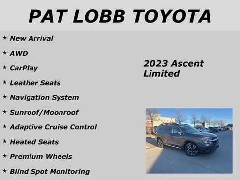 Used 2023 Subaru Ascent Limited image 21