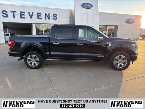 Used 2021 Ford F150 Platinum w/ Equipment Group 701A High image 3