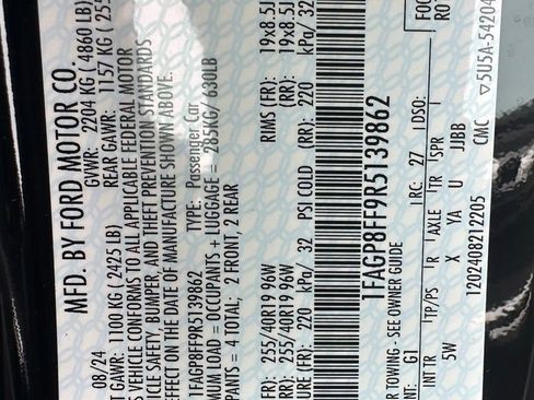 New 2024 Ford Mustang GT Premium image 13