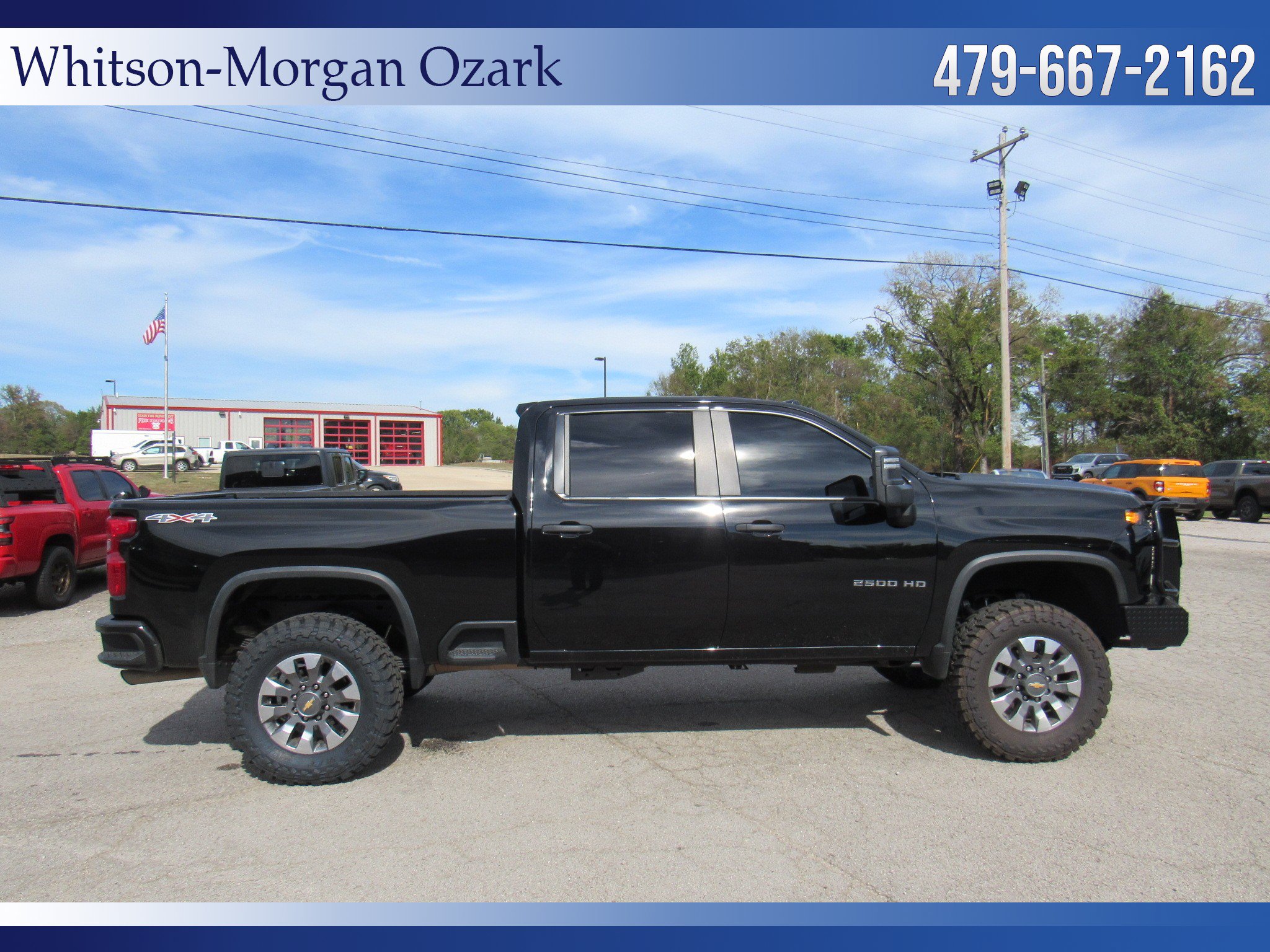 Used 2022 Chevrolet Silverado 2500 Custom w/ Custom Value Package AWD/4WD image 20