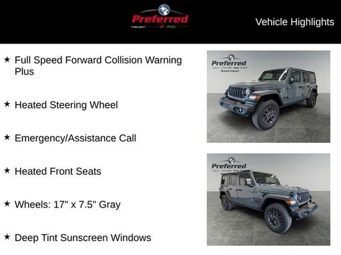 New 2025 Jeep Wrangler Sport S image 13