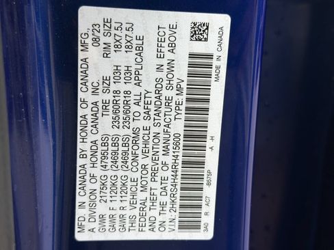 Certified 2024 Honda CR-V EX image 24