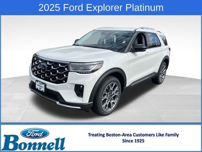 New 2025 Ford Explorer Platinum w/ Ultimate Package