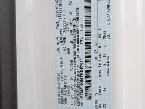 Used 2026 Ford F150 XL w/ Equipment Group 103A High RWD image 27