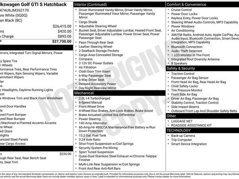 Used 2018 Volkswagen GTI S image 3
