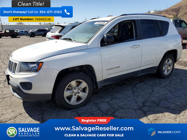 Used 2015 Jeep Compass Sport w/ Power Value Group FWD image 1