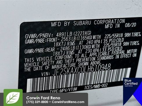 Used 2020 Subaru Forester Touring AWD/4WD image 37