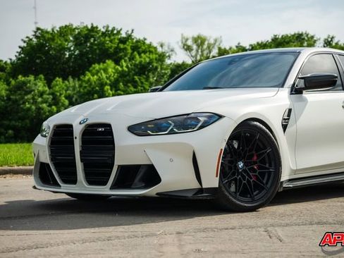 Used 2021 BMW M3 MANUAL w/ M Carbon Exterior Package image 46