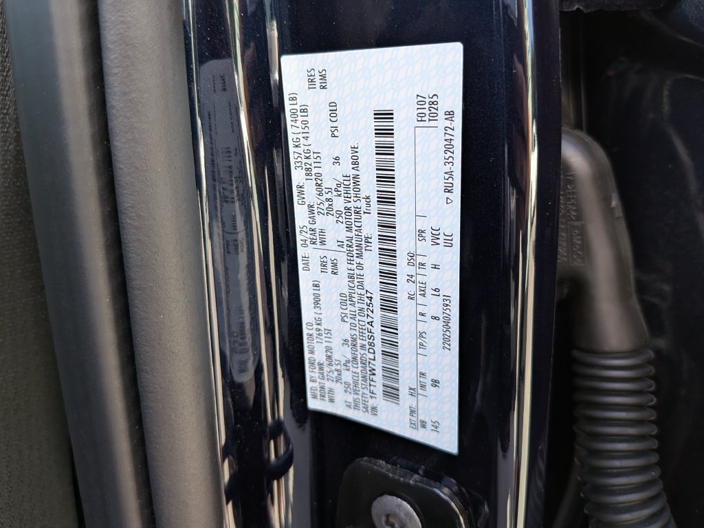 Used 2025 Ford F150 Platinum w/ Equipment Group 702A High AWD/4WD image 37