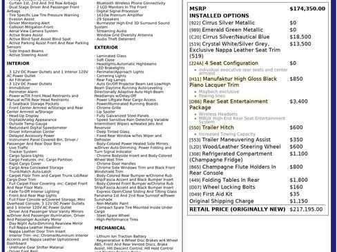 Used 2024 Mercedes-Benz Maybach GLS 600 4MATIC image 35