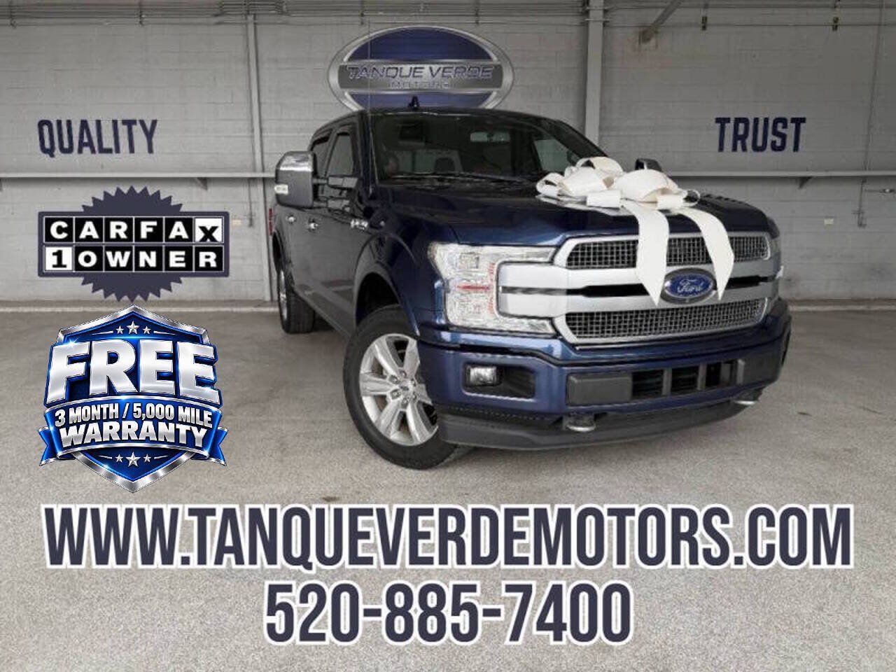 Used 2019 Ford F150 Platinum w/ Equipment Group 701A Luxury AWD/4WD image 1