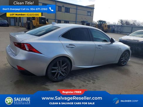 Used 2014 Lexus IS 250 w/ F-Sport Package image 4