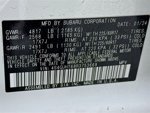 Used 2024 Subaru Crosstrek 2.5i Wilderness w/ Crosstrek Mirror Package image 29