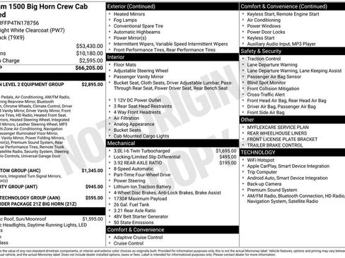 New 2026 RAM 1500 Big Horn AWD/4WD image 6