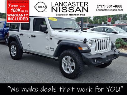 Used 2018 Jeep Wrangler Unlimited Sport S