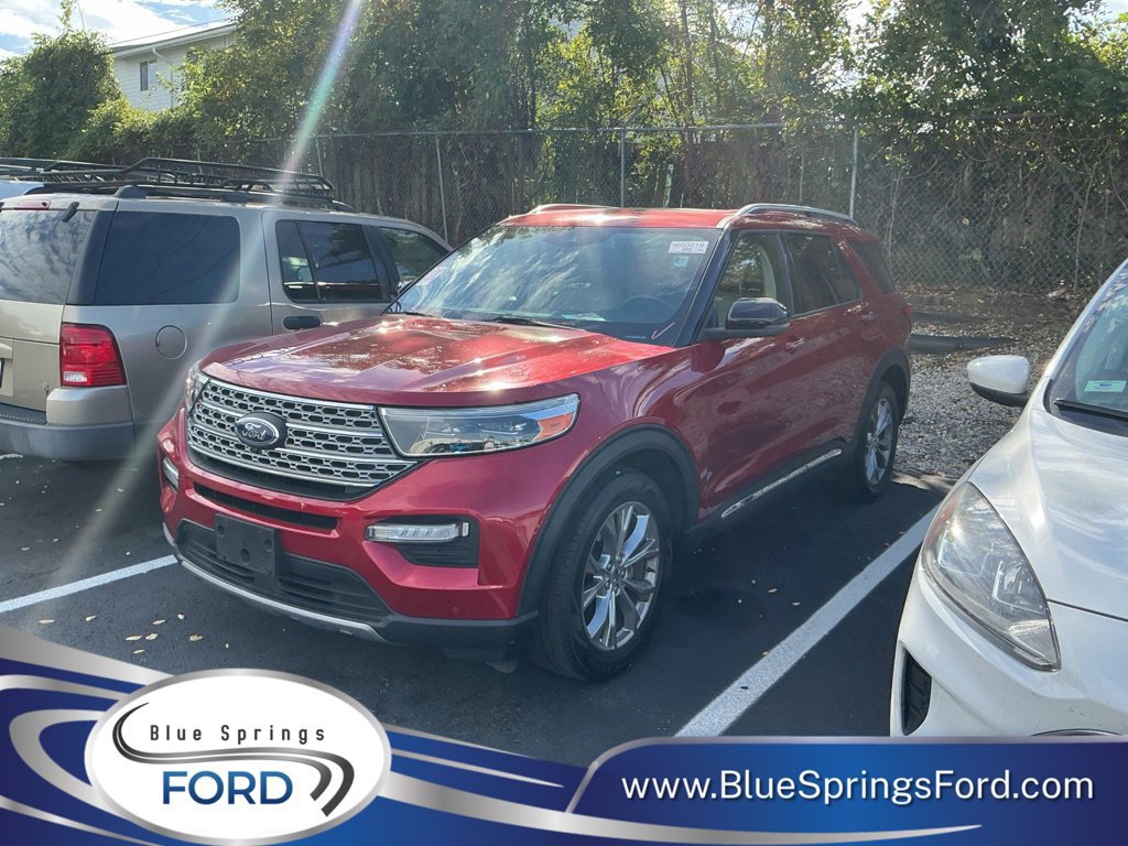 Used 2022 Ford Explorer Limited w/ Equipment Group 301A RWD image 1