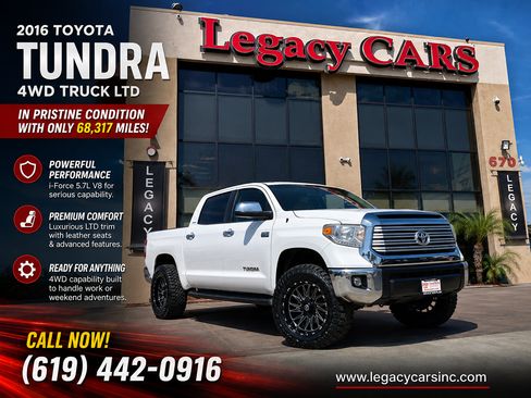 Used 2016 Toyota Tundra Limited AWD/4WD image 2