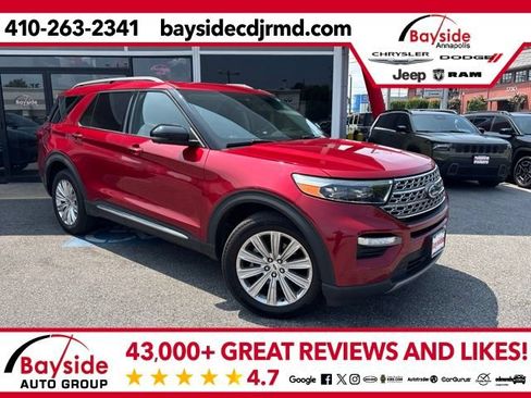 Used 2021 Ford Explorer Limited w/ Equipment Group 301A AWD/4WD image 1