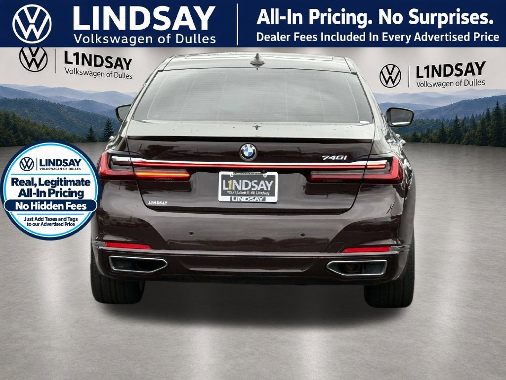 Used 2020 BMW 740i w/ Premium Package RWD image 6