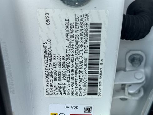 Used 2023 Honda Accord EX image 27