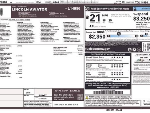 New 2026 Lincoln Aviator Reserve image 4