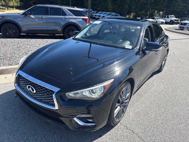 Used 2021 INFINITI Q50 Luxe w/ Cargo Package RWD image 4