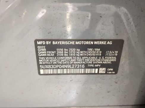 Used 2022 BMW X3 M40i w/ Premium Package AWD/4WD image 15