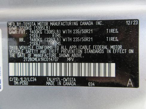 Used 2024 Lexus RX 500h F Sport w/ Accessory Package (K3) AWD/4WD image 58