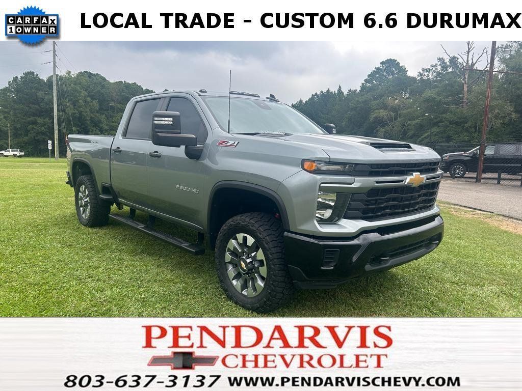 Used 2024 Chevrolet Silverado 2500 Custom w/ Custom Value Package AWD/4WD image 1