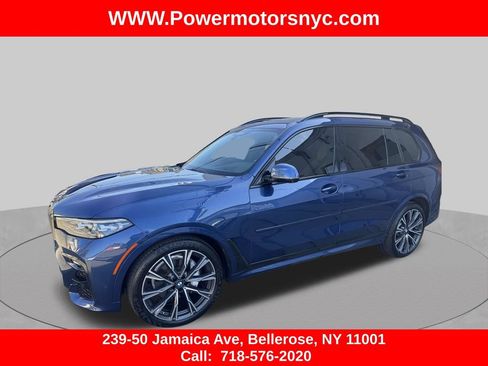 Used 2021 BMW X7 xDrive40i w/ M Sport Package AWD/4WD image 1