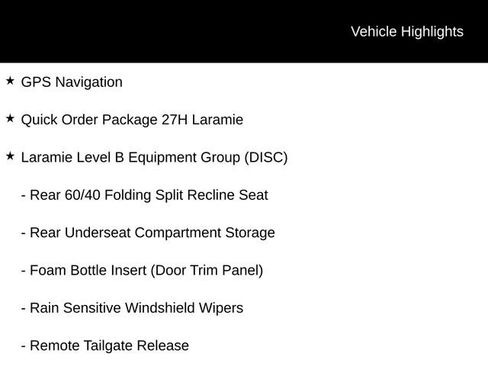 Used 2022 RAM 1500 Laramie w/ G/T Package image 11