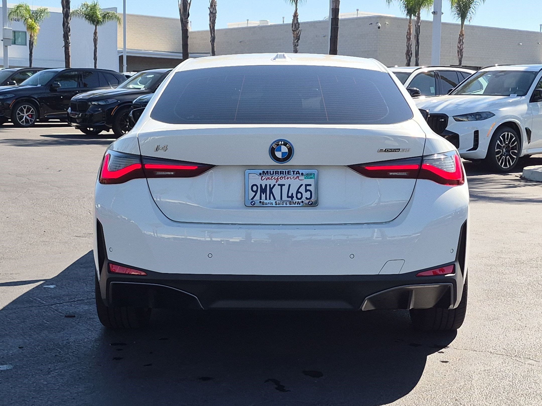 Certified 2024 BMW i4 eDrive35 w/ Premium Package RWD image 9