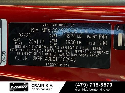 New 2026 Kia K4 GT-Line Turbo FWD image 34