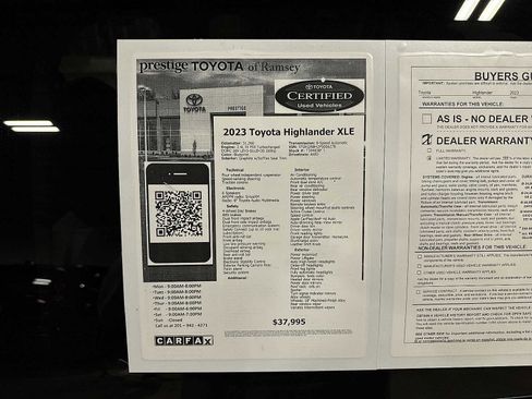 Used 2023 Toyota Highlander XLE image 13