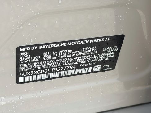 New 2026 BMW X3 xDrive30i w/ Premium Package AWD/4WD image 43