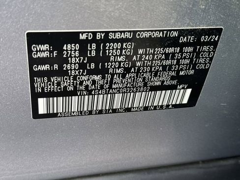 Certified 2024 Subaru Outback Limited AWD/4WD image 28