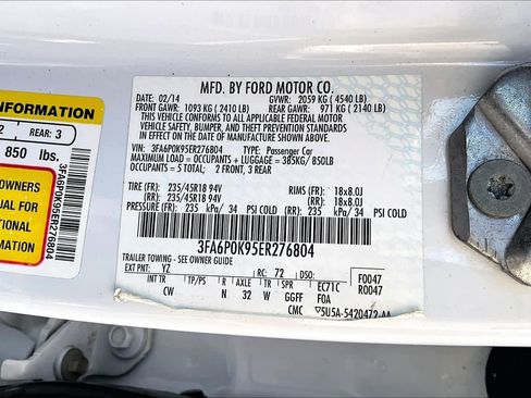 Used 2014 Ford Fusion Titanium image 35