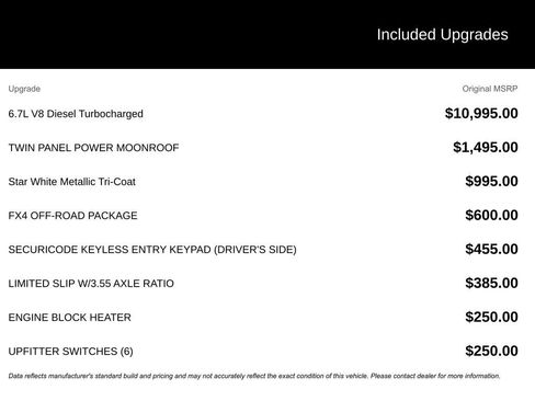 New 2026 Ford F350 Platinum w/ FX4 Off-Road Package image 3