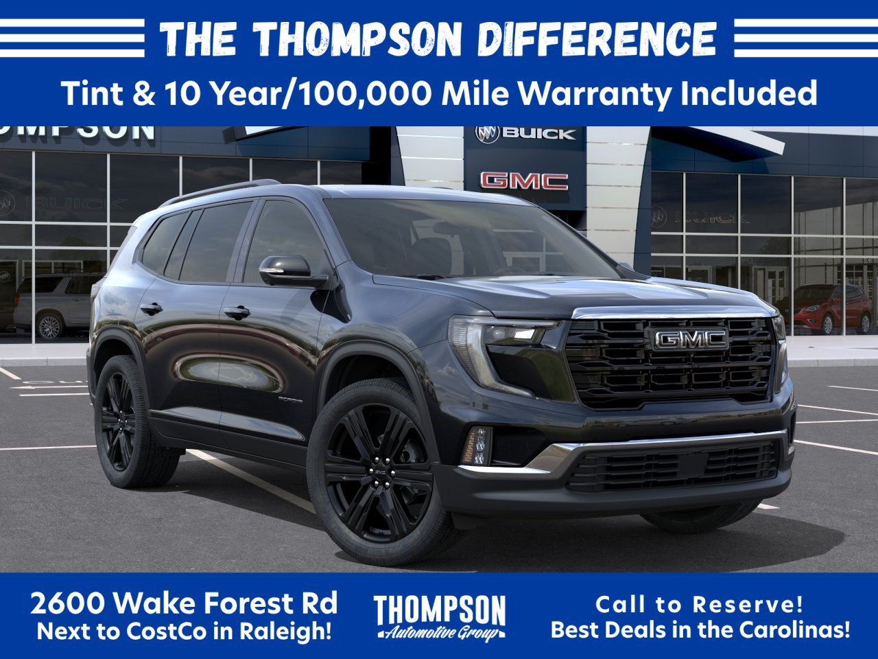 New 2026 GMC Acadia Elevation w/ Black Edition AWD/4WD image 7