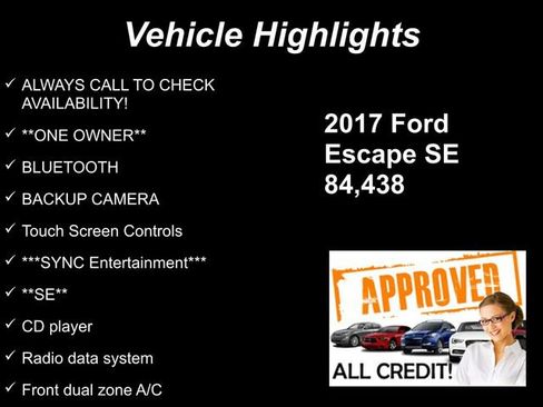 Used 2017 Ford Escape SE w/ Equipment Group 201A image 9
