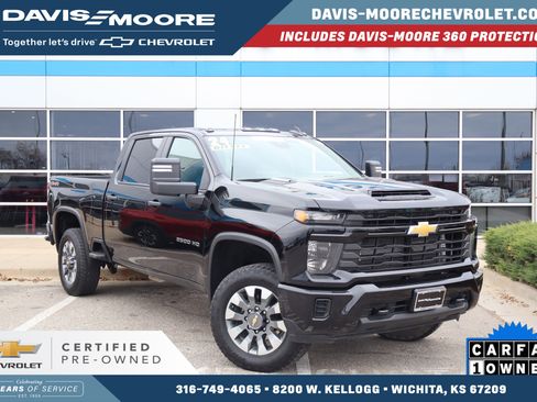 Certified 2024 Chevrolet Silverado 2500 Custom w/ Custom Value Package image 1
