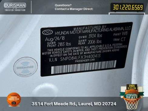 Used 2018 Hyundai Elantra SEL image 27